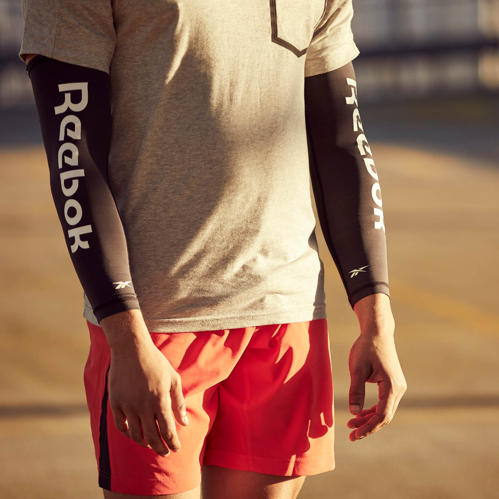 Kompresní návleky Reebok Activchill L, černé, Rasl-13025BK