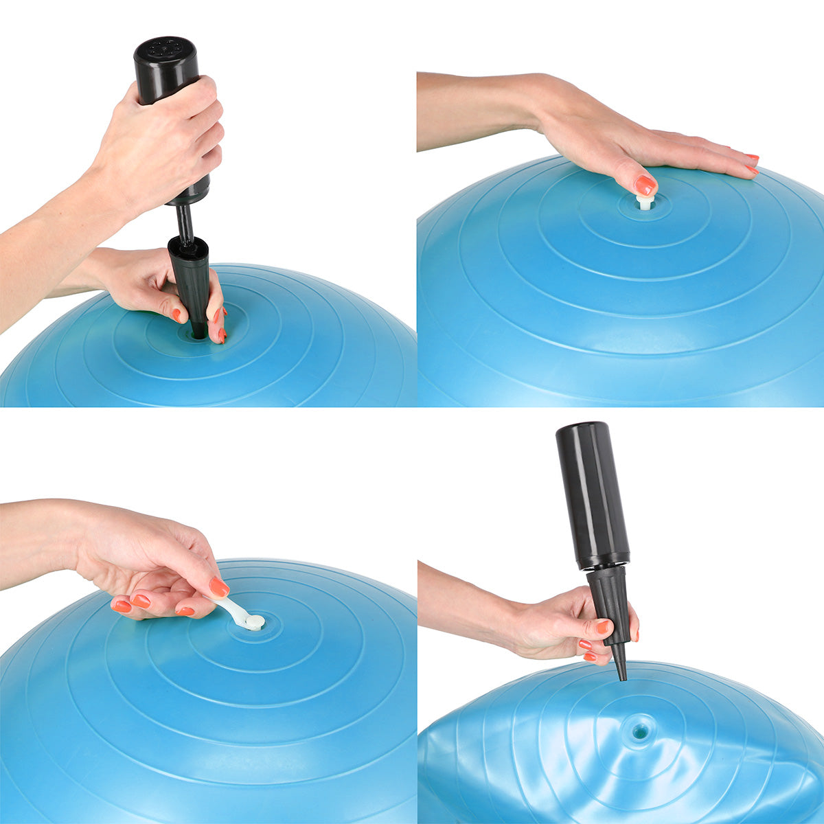 YP05 BLUE GYMNASTIC BALL PEANUT HMS