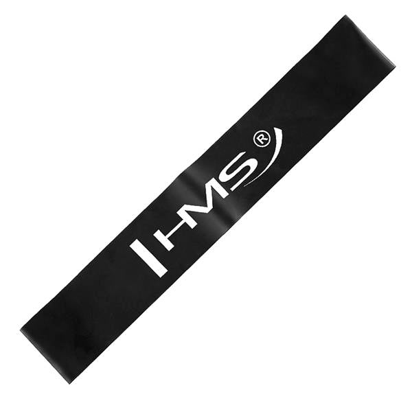 GU04 ČERNÁ CVIČEBNÍ PÁSKA HMS 1,2 x 50 x 600 MM