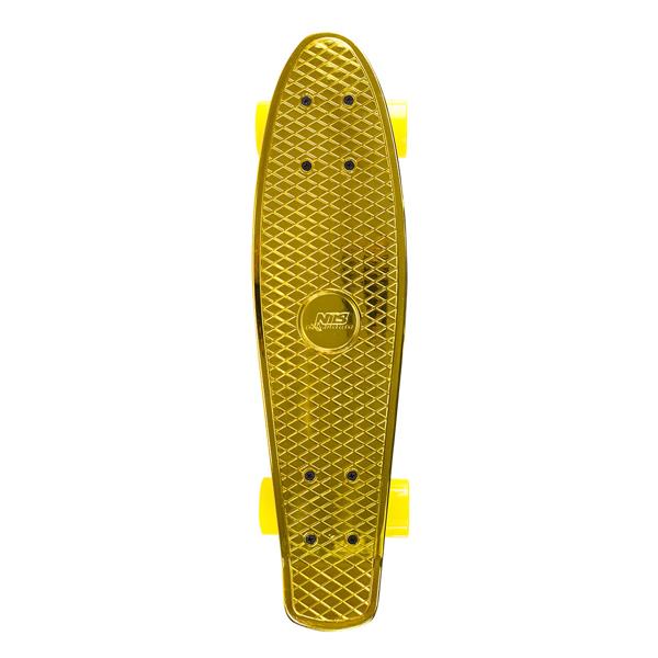 PNB01 ŽLUTÝ ELEKTROSTYLOVÝ PENNYBOARD SKATEBOARD NILS EXTREME