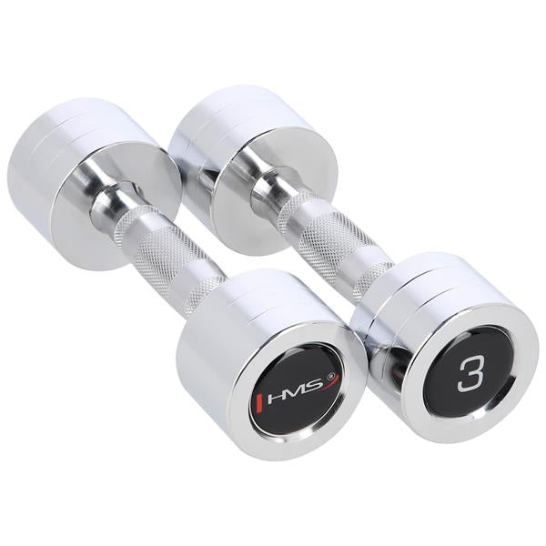 CHD03 CHROME DUMBBELLS (2 pcs.) HMS