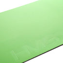 MFK08 GREEN-BLACK CLUB FITNESS MAT WITH HOLES 140*60CM EVA 15MM HMS PREMIUM