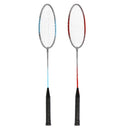 NRZ002 STEEL / BADMINTON SET 2 RACKETS + NILS SHUTTLE