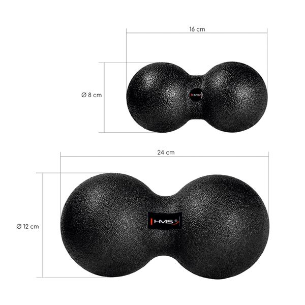 BLM02 8*16CM DOUBLE MASSAGE BALL/ DUO BALL HMS