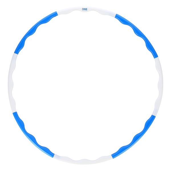 One Fitness HHP090 Blue-White Hula Hop 0,4 kg 90 cm