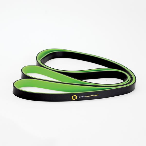 GU06 GREEN-BLACK 17 x 5 x 2250 MM HMS EXERCISE BAND