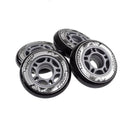 PU 72x24 82A BLACK WHEELS (4 pcs.) NILS EXTREME