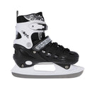 NH10905 4in1 BLACK SIZE M(35-38) NILS EXTREME INLINE SKATES WITH ADJUSTABLE HOCKEY BLADE