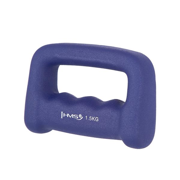 CK15 KASTET DARK BLUE CAST IRON WEIGHT NEOPRENE COVERED 1.5 KG HMS