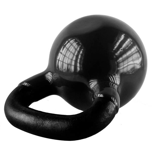 KNV20 BLACK KETTLEBELL CAST IRON VINYL-COATED HMS
