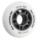 PU 72x24 82A WHITE MATT WHEELS (4 pcs.) NILS EXTREME