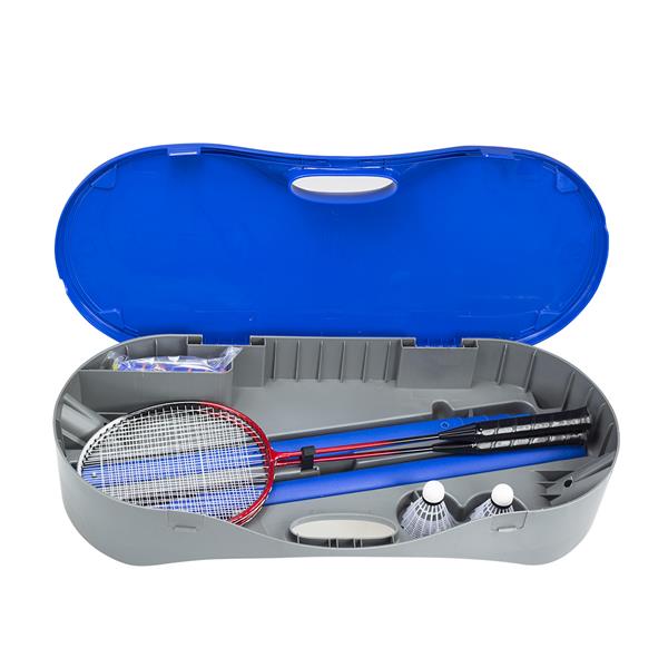 ZSB2 SET 2in1 BADM. NET + TENNIS + 2 RACKETS + 3 SHUTTLES + NILS CASE