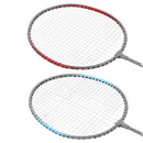 NRZ002 STEEL / BADMINTON SET 2 RACKETS + NILS SHUTTLE