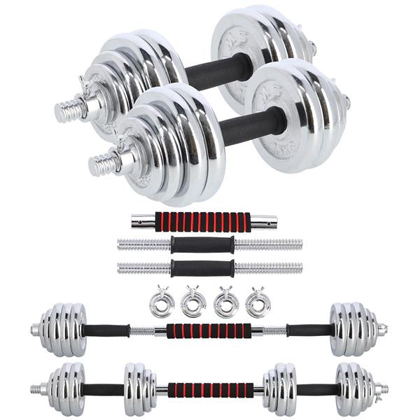 STC30 BARBELLS-BARB IN A SUITCASE CHROME 2x15KG HMS