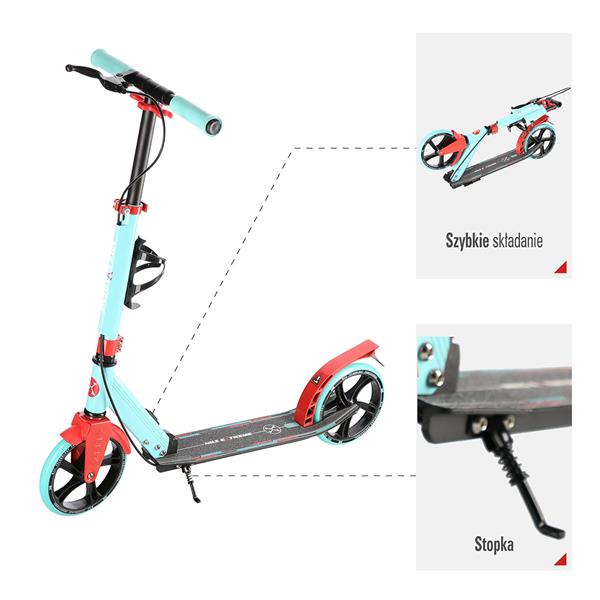 HM2170 MINT-RED SCOOTER NILS EXTREME