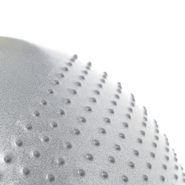 YB03 65CM LIGHT GRAY GYMNASTIC MASSAGE BALL HMS