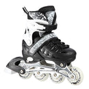 NH10905 4in1 BLACK SIZE M(35-38) NILS EXTREME INLINE SKATES WITH ADJUSTABLE HOCKEY BLADE
