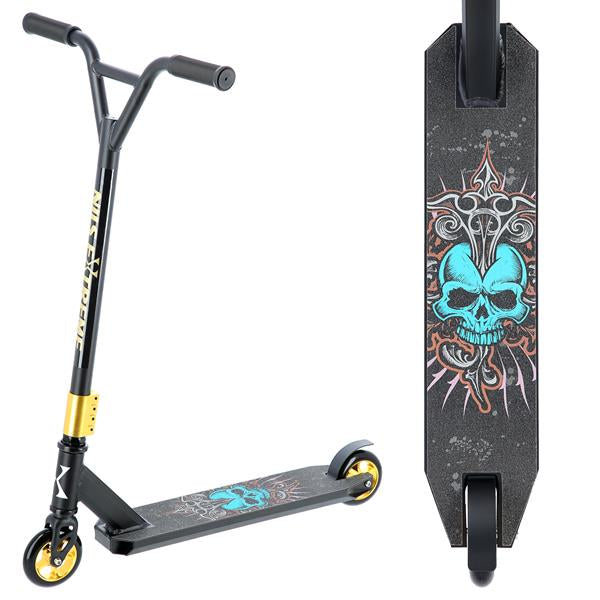 HS100-6 BLACK-GOLD TRICK SCOOTER NILS EXTREME