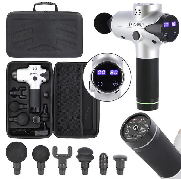 PDM3123 SILVER MASSAGE GUN HMS