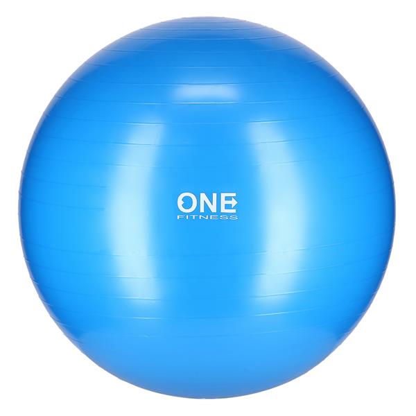 GB10 75CM BLUE GYM BALL 10 ONE FITNESS GYM BALL
