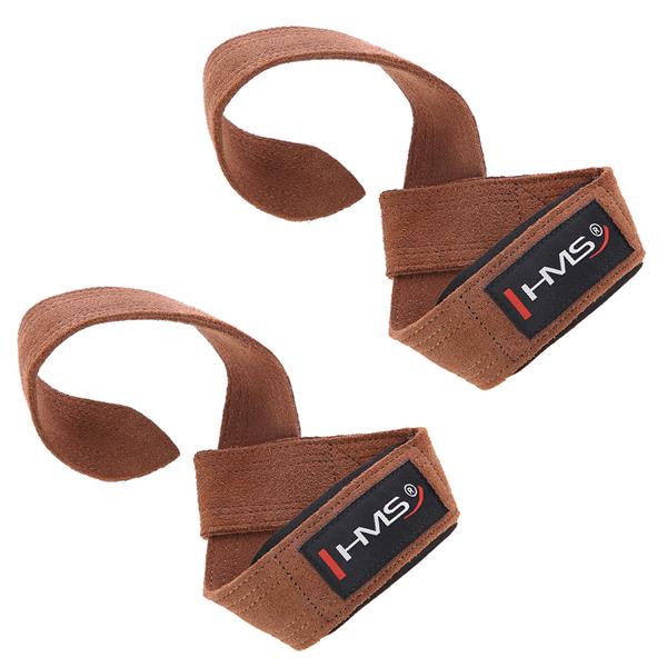 F4435 DEADLIFT TRAINING STRAPS LEATHER HMS