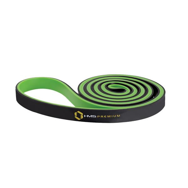 GU06 ZELENO-ČERNÁ 17 x 5 x 2250 MM CVIČEBNÍ GUM HMS