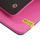 MFK02 PINK-BLACK CLUB FITNESS MAT WITH HOLES HMS PREMIUM