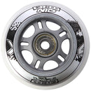 PU 80x24 82A WHITE N (4 pcs.) + ABEC-7 (8 pcs.) NILS EXTREME SET