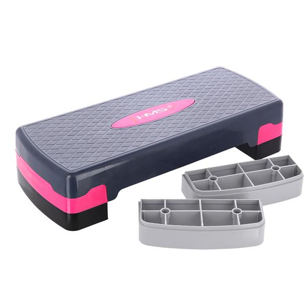 AS002 RŮŽOVÁ/ŠEDÁ AEROBIC STEP HMS