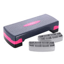AS002 RŮŽOVÁ/ŠEDÁ AEROBIC STEP HMS