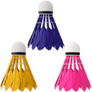 NBL6216 MULTICOLOR FEATHER SHUTTLES 6 PCS. NILS