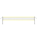 NT310 BADMINTON NET TELESCOPIC POSTS 600x60cm + FULL COVER NILS