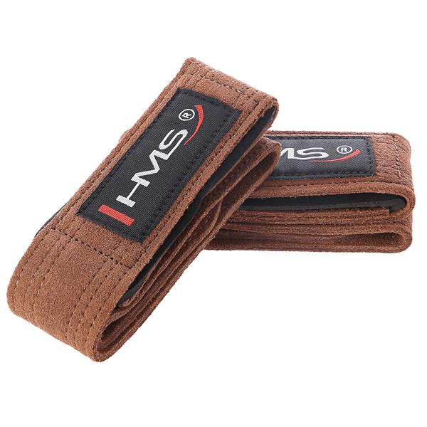 F4435 DEADLIFT TRAINING STRAPS LEATHER HMS