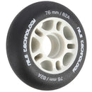 PU 76x24 82A BLACK MATT WHEELS (4 pcs.) NILS EXTREME