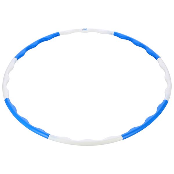 One Fitness HHP090 Blue-White Hula Hop 0,4 kg 90 cm