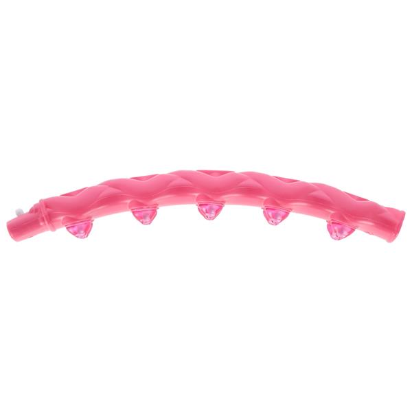 HHP024 RŮŽOVO-ČERNÝ HULA HOP 1,6 KG 110 CM HMS
