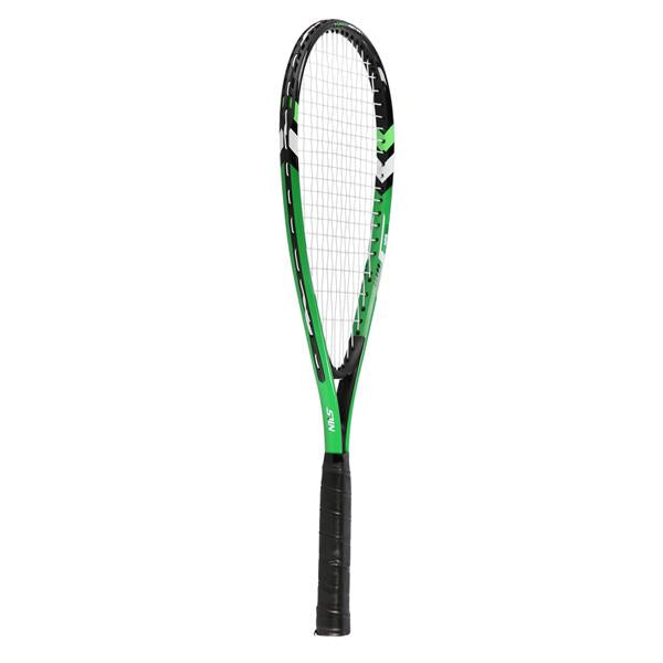 NRS001 CROSSMINTON SET 2 RACKETS + SHUTTLES + COVER GREEN NILS