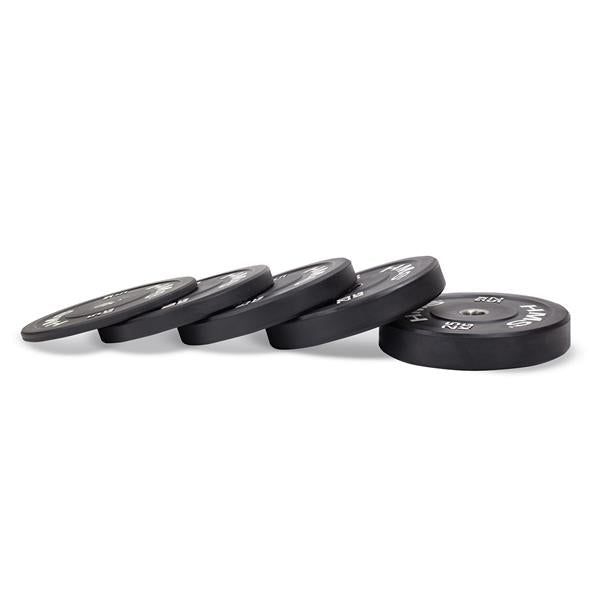 BBR20 BLACK OLYMPIC PLATE BUMPER 20 KG HMS