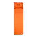 NC4345 ORANGE SELF-INFLATION MAT WITH PILLOW NILS CAMP