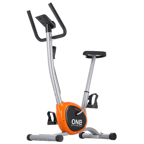 RW3011 SILVER-ORANGE ONE FITNESS MECHANICAL BIKE