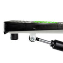 S3085 GREEN AND WHITE STEPPER WITH MOVABLE ARMS AND HMS CABLES