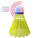 NBL6293 NYLONOVÉ LED RAKETOPLÁTKY VÍCEBAREVNÉ BALENÍ 3 KS