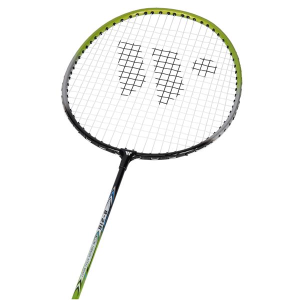 Sada badmintonových raket STEELTEC 216K + 3dílná raketa Wish