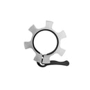 ZG1500 SILVER LOCK JAW HMS CLAMPS (2 pcs)