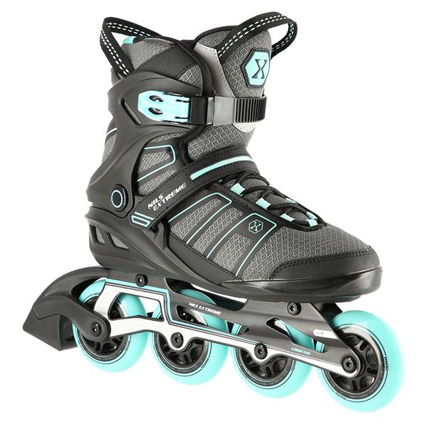 NA14217 ČERNÉ MÁTOVĚ BARVOVÉ VELIKOST 39 NILS EXTREME KOLEJOVÉ BRUSLÍ