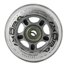 PU 76x24 82A TRANSPARENT (4 pcs.) + ABEC-7 (8 pcs.) NILS EXTREME SET