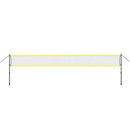 NT310 BADMINTON NET TELESCOPIC POSTS 600x60cm + FULL COVER NILS