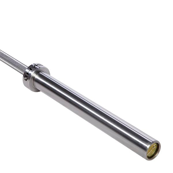 GO1100 OLYMPIC BAR 20KG 2200MM HMS PREMIUM + ZG1500 GOLDEN LOCK JAW CLAMPS (2 pcs)