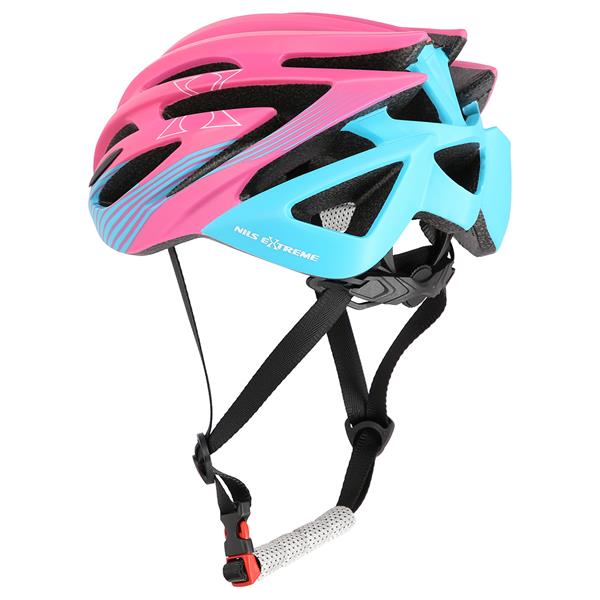 MTW24 PURPLE-BLUE SIZE M (53-58 cm) NILS EXTREME HELMET
