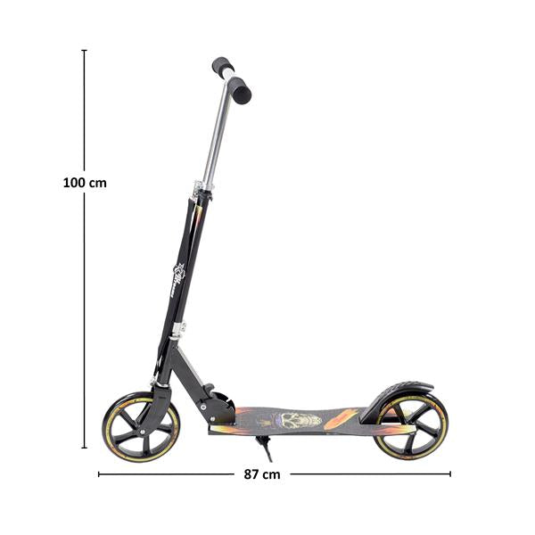 HA205D BLACK PU 205MM SCOOTER NILS EXTREME